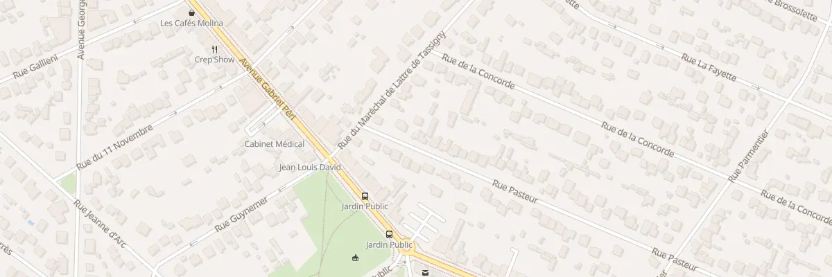 Plan du 3 Rue Pasteur à Sainte-Geneviève-des-Bois