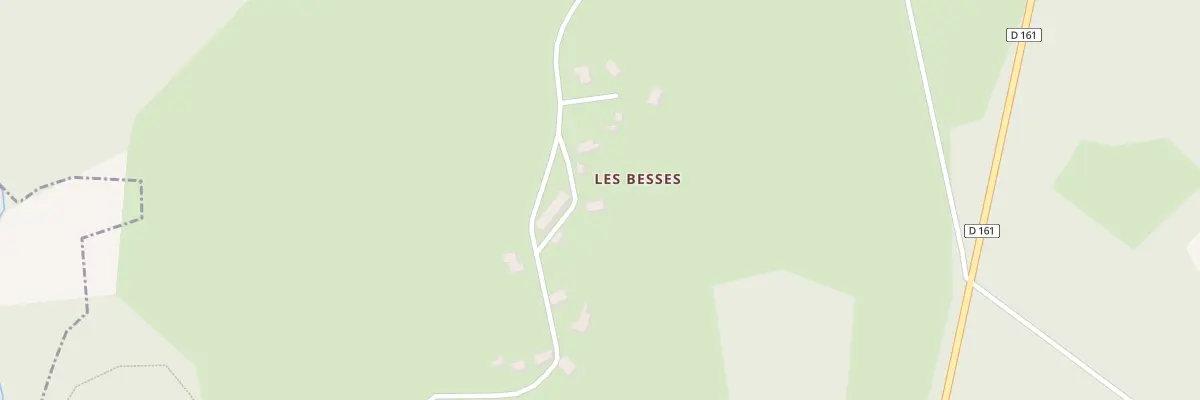 Plan du 29 Les Besses à Saint-Pardoux-le-Neuf