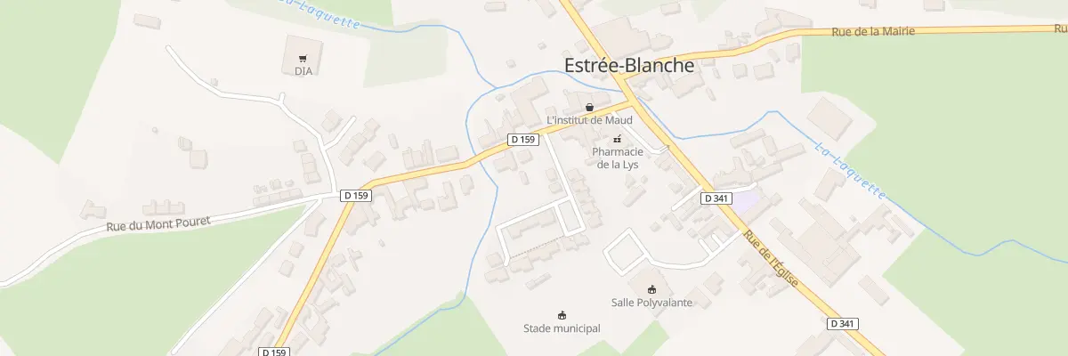 Plan du 205 Rue François Denoeu à Estrée-Blanche