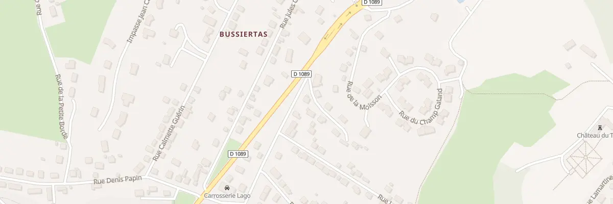 Plan du 60 Imp Jean Jaurès à Ussel