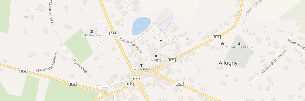 Plan du 6 Pl de la Mairie à Allogny