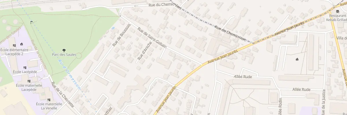 Plan du 9 Rue de Saint-Gobain à Épinay-sur-Seine