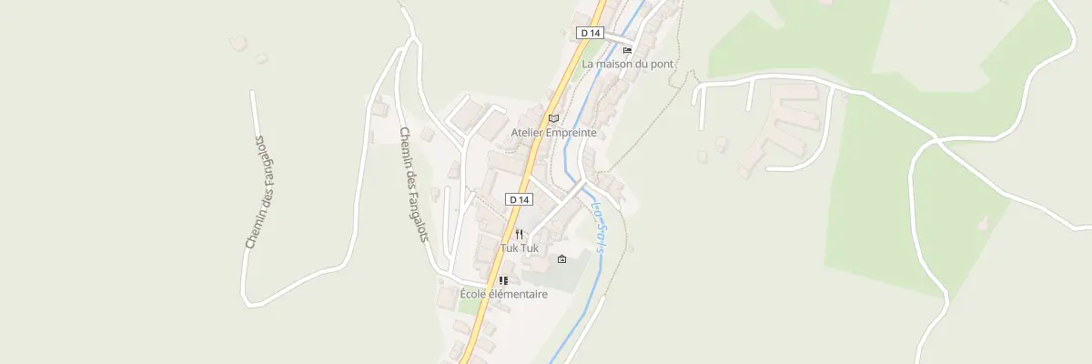 Plan du 72 Le Village à Rennes-les-Bains