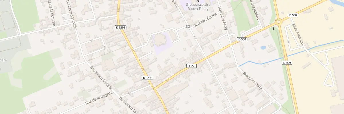 Plan du 17 Rue Leon Bohard à Mouy