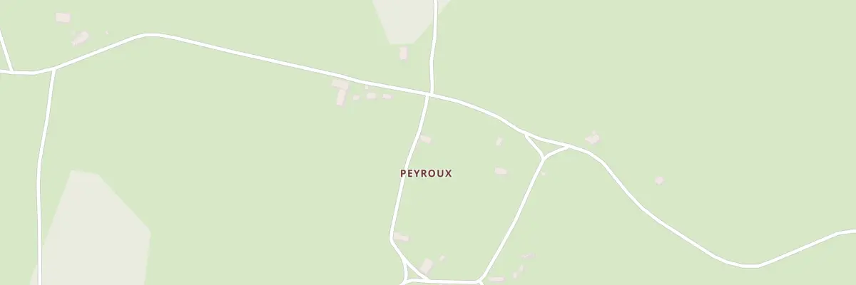 Plan du 1 Peyroux à Liginiac