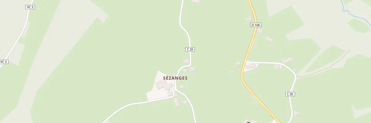 Plan du 6 Septzanges à Sérandon