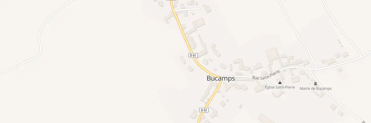 Plan du 9 Rue du Chauffour à Bucamps