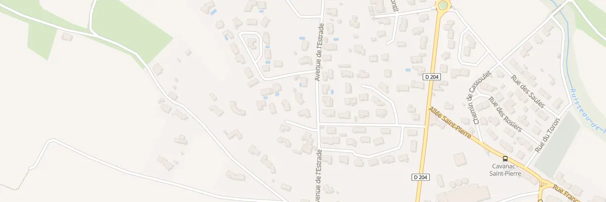 Plan du 530 Av de l’Estrade à Cavanac