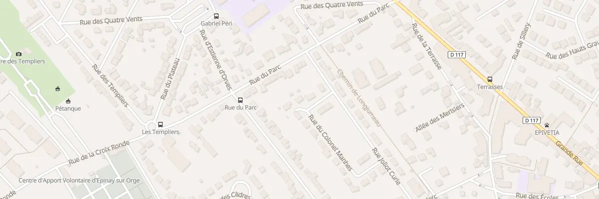 Plan du 25 Rue du Colonel Manhes à Épinay-sur-Orge