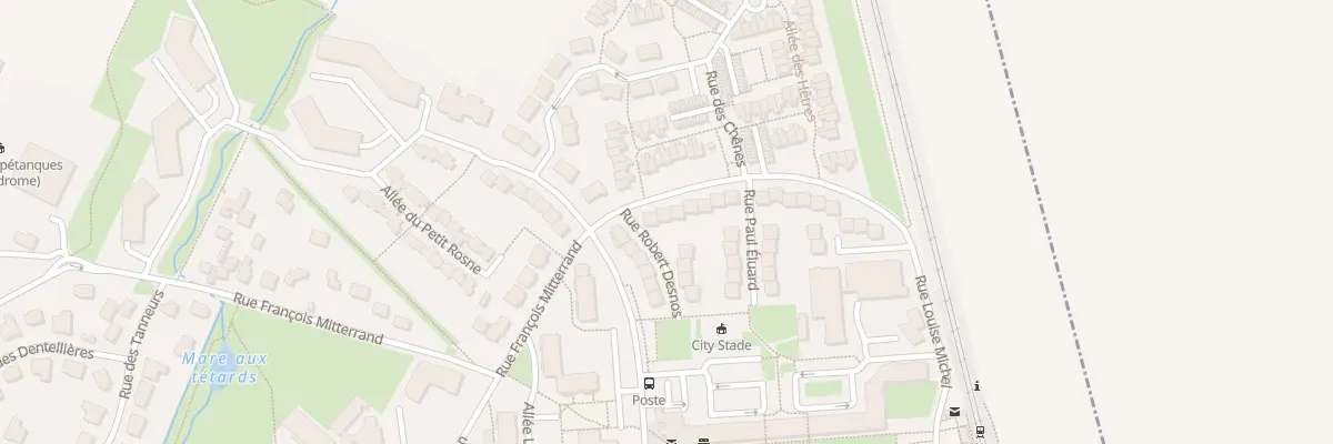 Plan du 4 Rue Louise Michel à Bouffémont