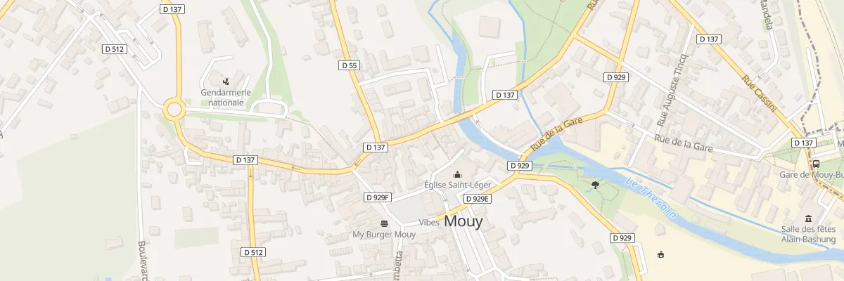 Plan du 1 Pas du Cloitre Saint Leger à Mouy