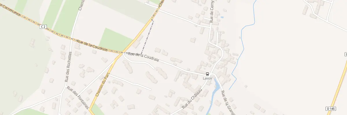 Plan du 5 Rte de Boissy à D’Huison-Longueville