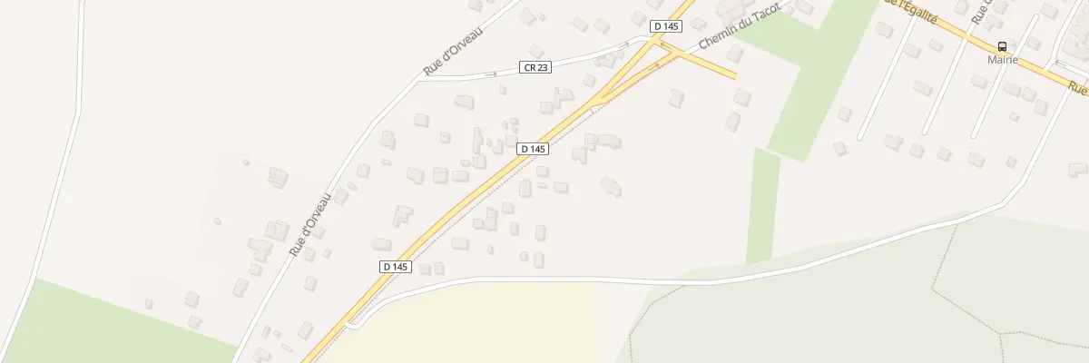 Plan du 23 Rte d’Etampes à D’Huison-Longueville