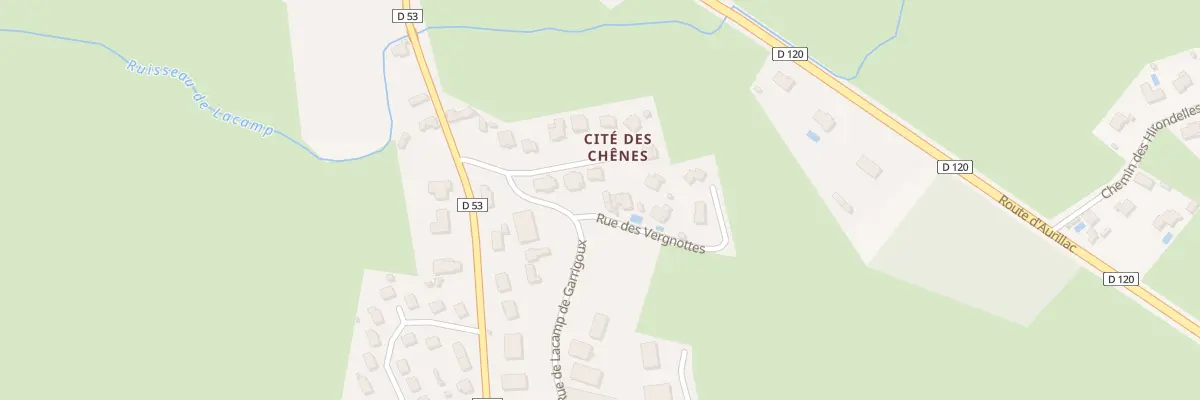 Plan du 7011 Cité des Chênes à Saint-Paul-des-Landes