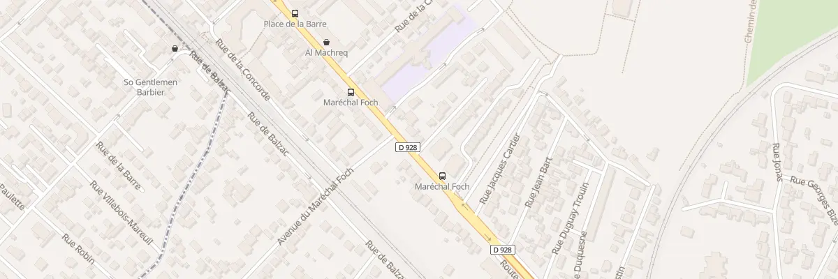 Plan du 124 Rte Saint Denis à Deuil-la-Barre