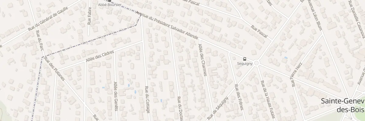 Plan du 32 Rue du Docteur Roux à Sainte-Geneviève-des-Bois