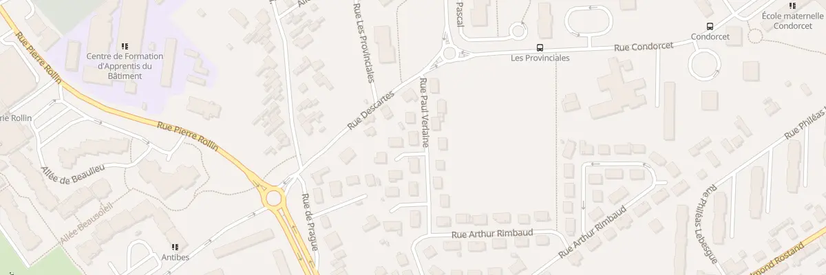 Plan du 31 Rue Paul Verlaine à Amiens