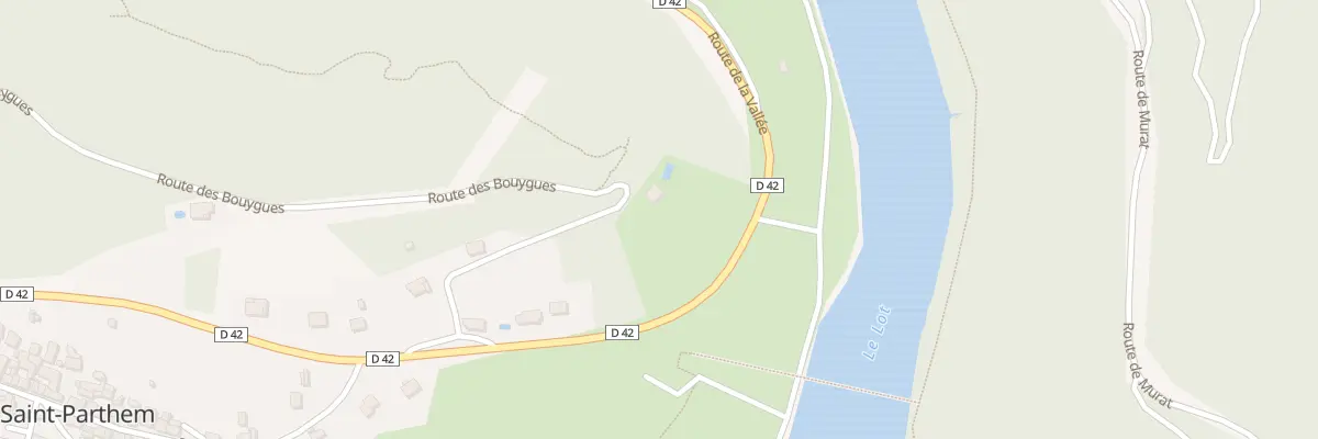 Plan du 5012 Le Bourg à Saint-Parthem