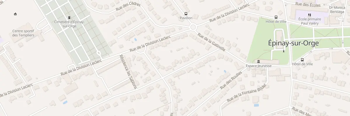 Plan du 20 Rue des Sablons à Épinay-sur-Orge