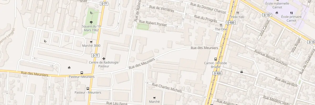 Plan du 141 Rue des Meuniers à Bagneux