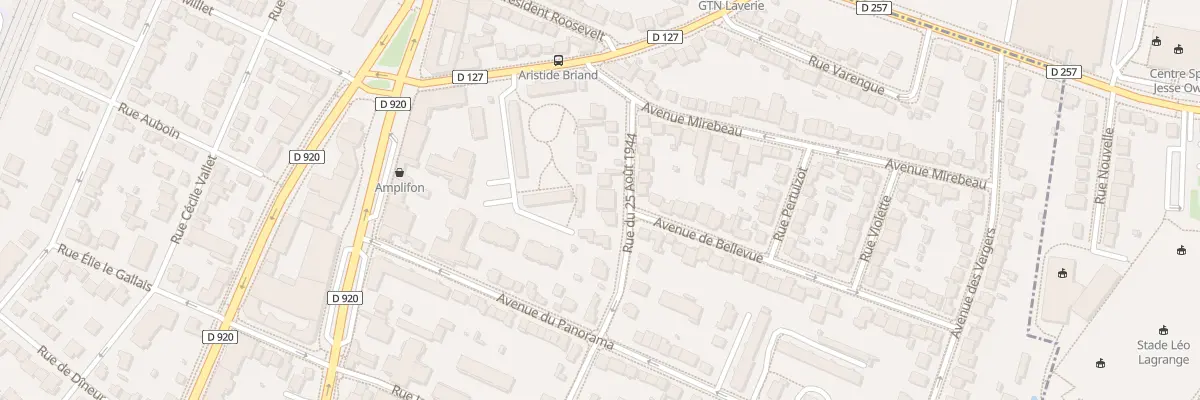 Plan du 14 Rue du 25 Août à Bourg-la-Reine