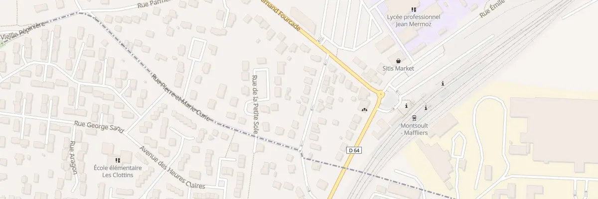 Plan du 8 Rue Caille à Montsoult
