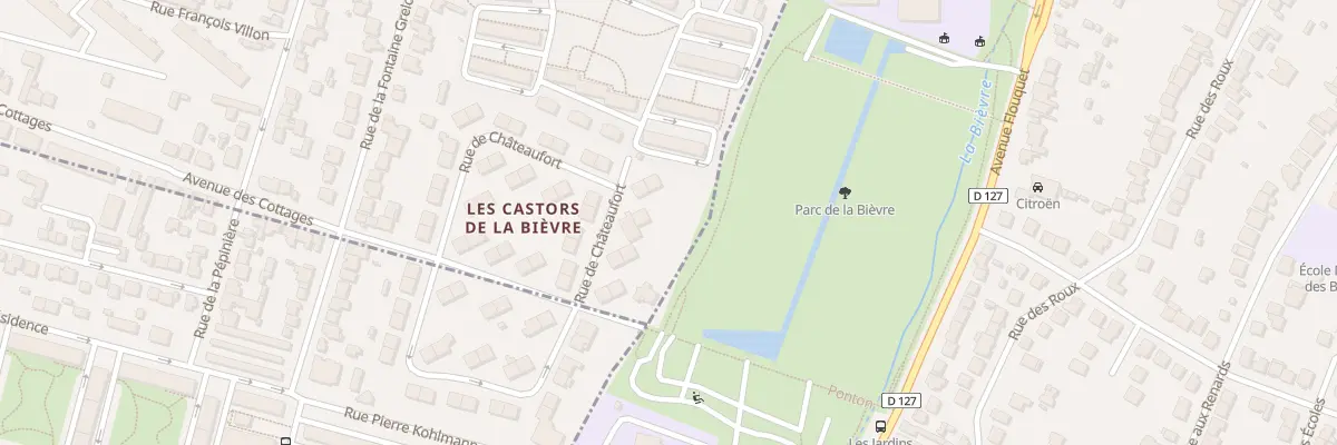 Plan du 48 Rue de Chateaufort à Bourg-la-Reine