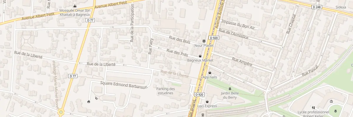 Plan du 11 Rue des Prés à Bagneux