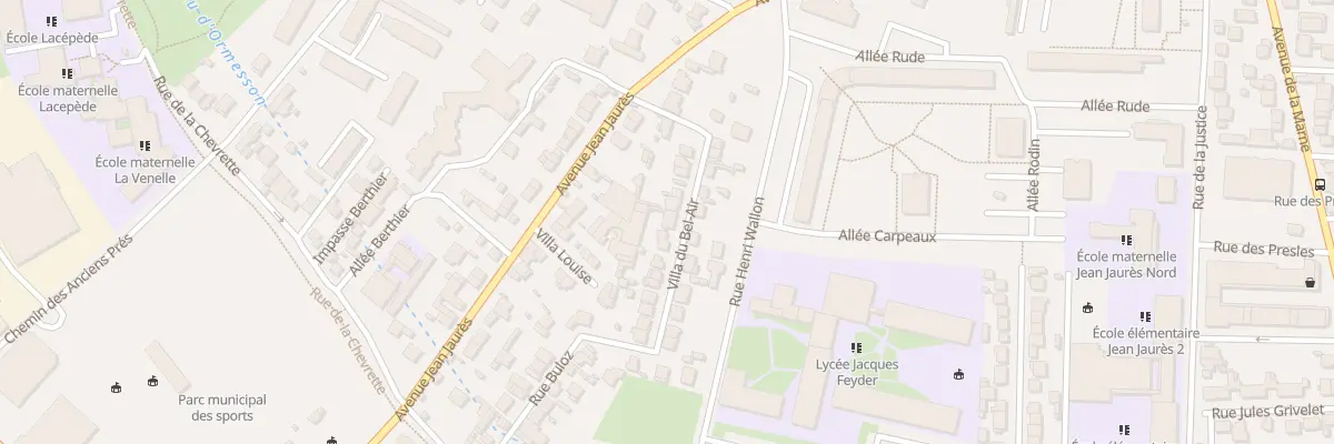 Plan du 8 Vla du Bel-Air à Épinay-sur-Seine
