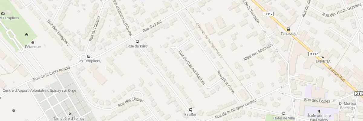 Plan du 17 Rue du Colonel Manhes à Épinay-sur-Orge