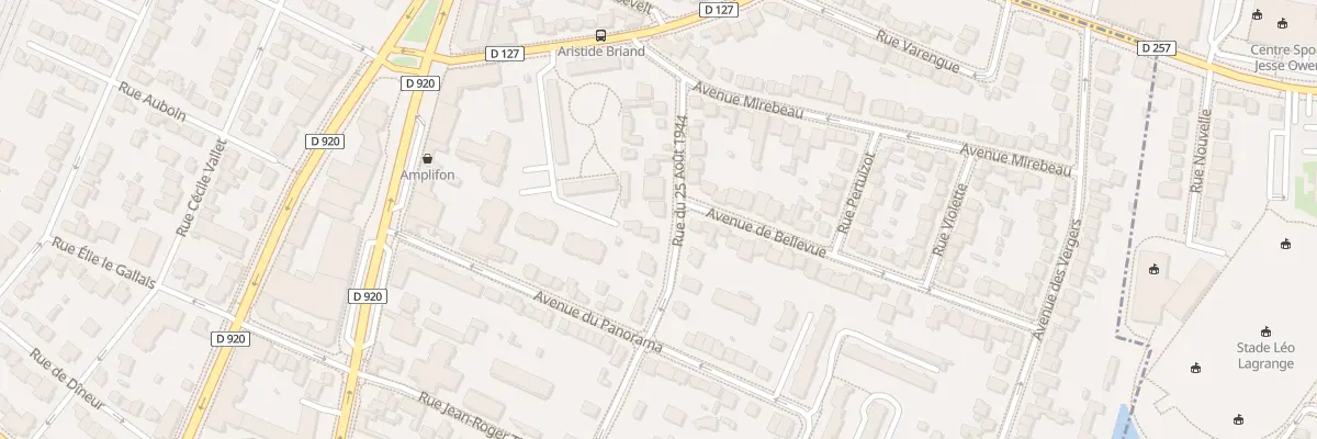 Plan du 18 Rue du 25 Août à Bourg-la-Reine