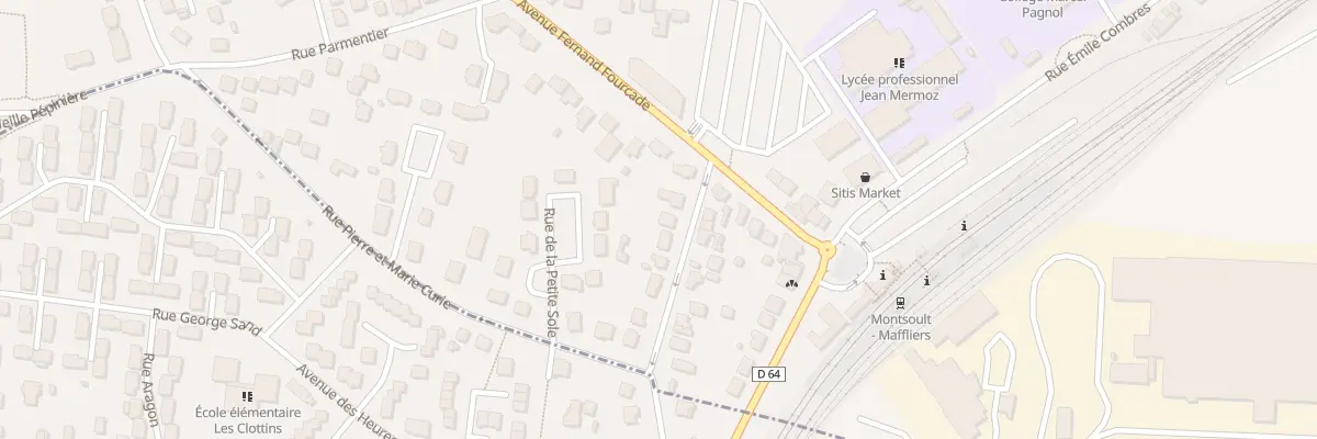 Plan du 4 Rue Caille à Montsoult