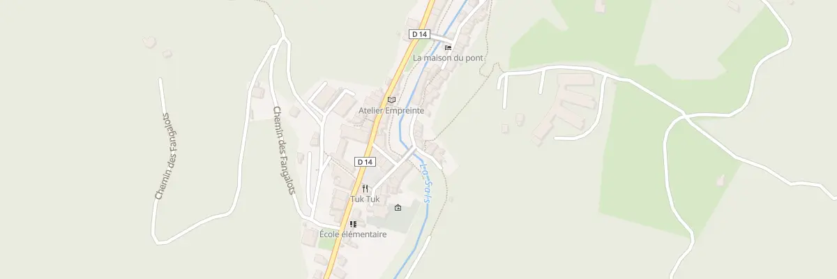 Plan du 60 Le Village à Rennes-les-Bains