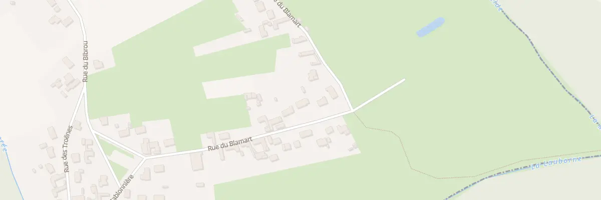 Plan du 1021 Rue Blamart à Ecques