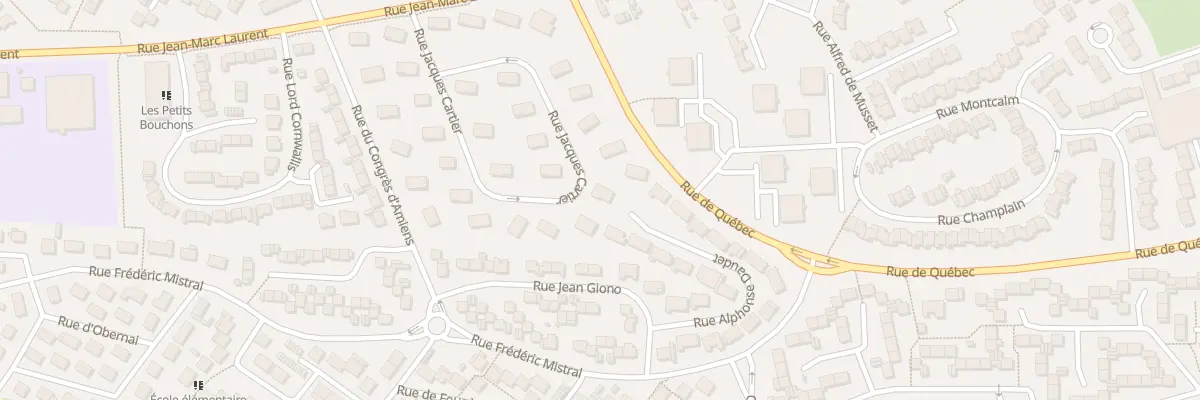 Plan du 19 Rue Jacques Cartier à Amiens