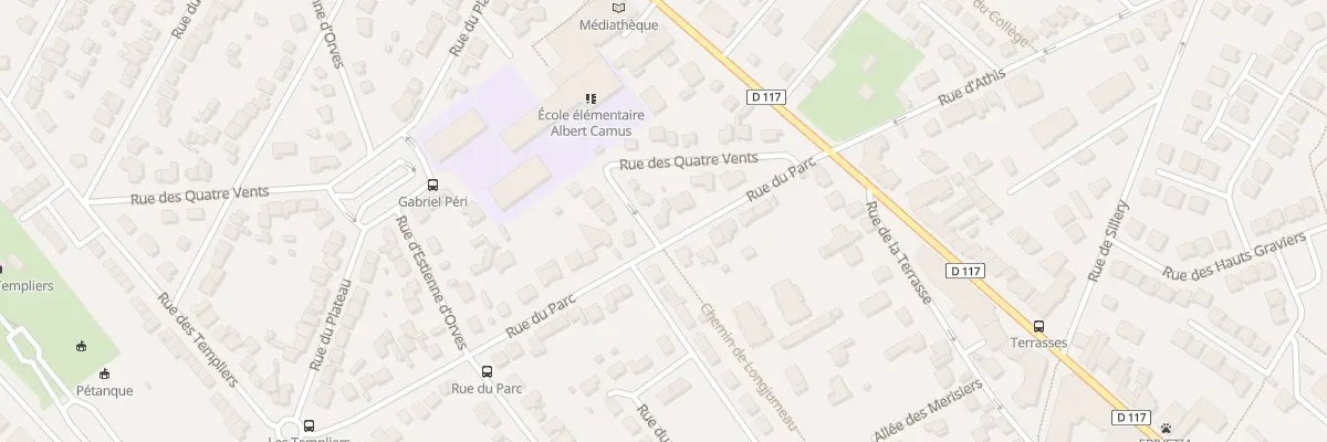 Plan du 10 Rue du Parc à Épinay-sur-Orge