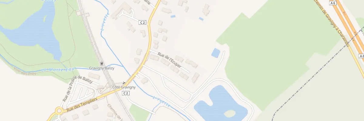 Plan du 3 Rue de l’Ecuyer à Longjumeau