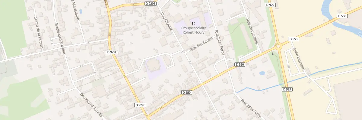 Plan du 24 Rue Cayeux à Mouy