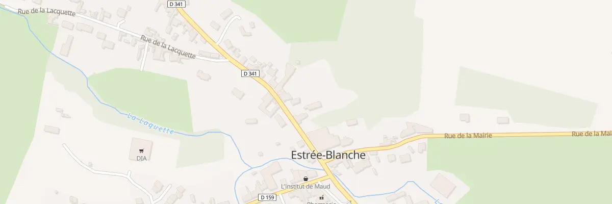 Plan du 220 Rue de Thérouanne à Estrée-Blanche