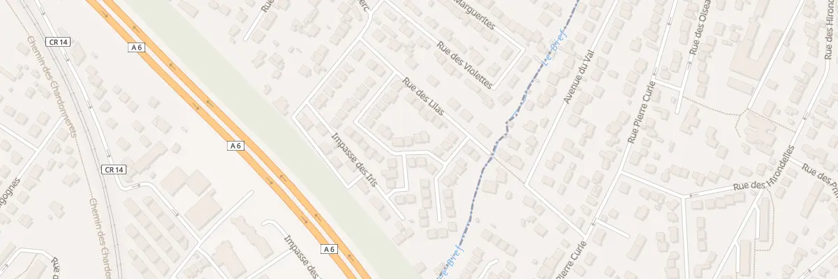 Plan du 21 Rue des Genêts à Chilly-Mazarin