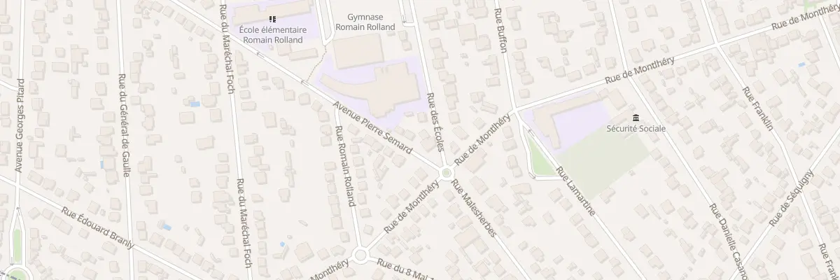 Plan du 44 Rue des Ecoles à Sainte-Geneviève-des-Bois