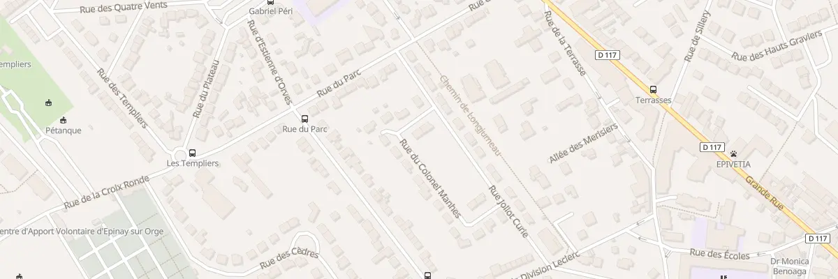 Plan du 6 Rue du Colonel Manhes à Épinay-sur-Orge