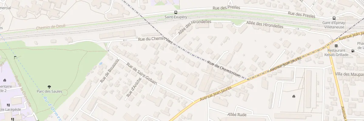 Plan du 11 Rue du Chemin Vert à Épinay-sur-Seine