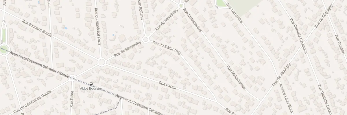 Plan du 14 Rue du 8 Mai à Sainte-Geneviève-des-Bois