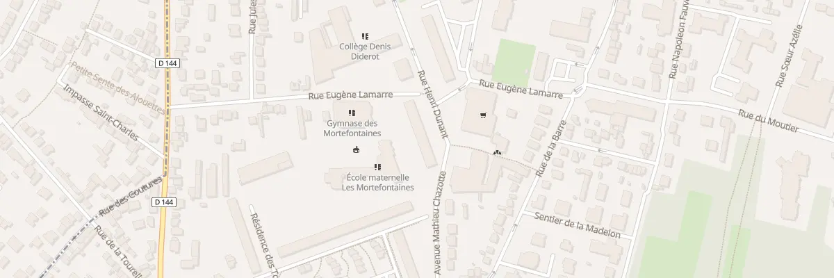 Plan du 18 Rue Henri Dunant à Deuil-la-Barre