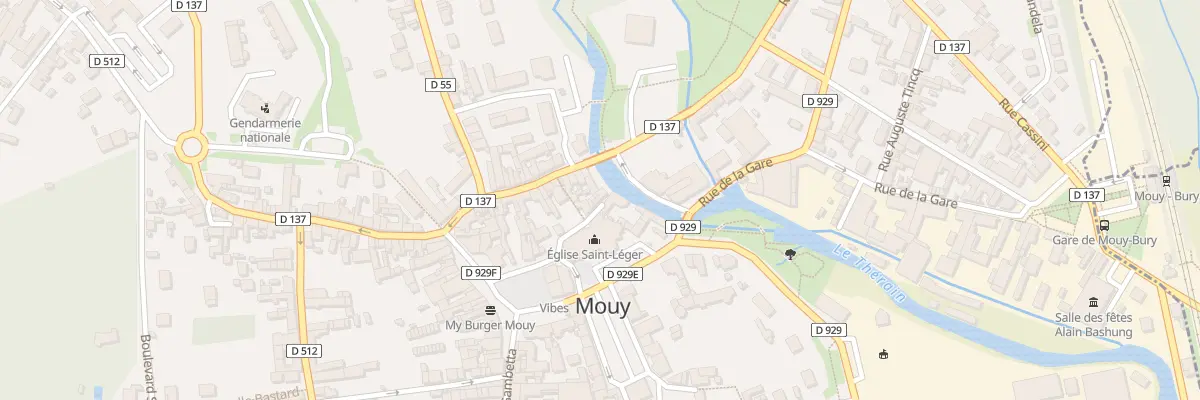 Plan du 15 Imp de l’Eglise à Mouy