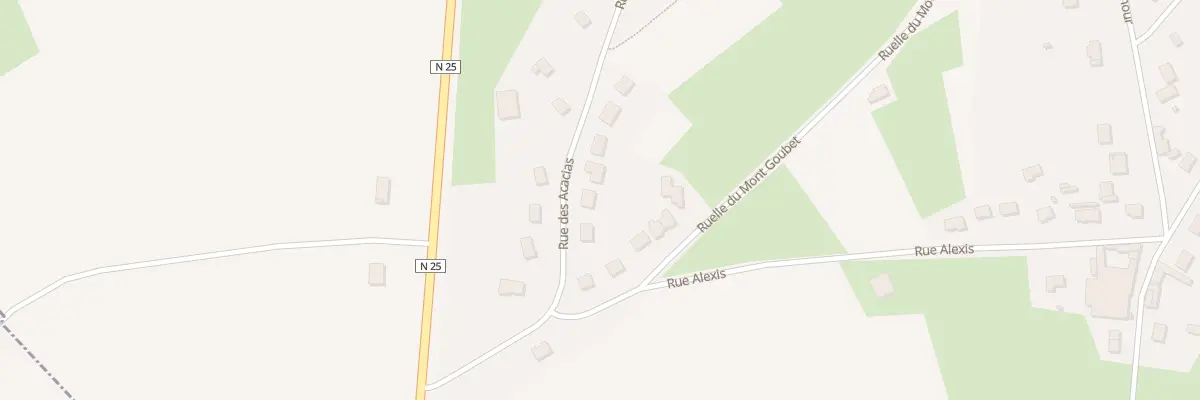 Plan du 29 Rue des Acacias à Talmas