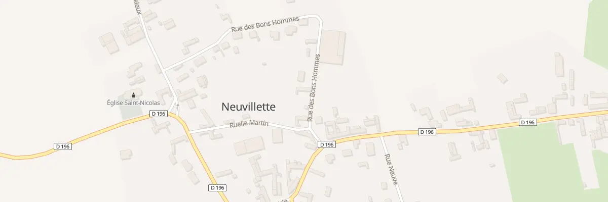 Plan du 85 Rue des Bons Hommes à Neuvillette