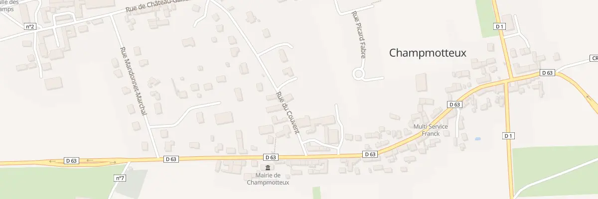 Plan du 4B Rue du Couvent à Champmotteux