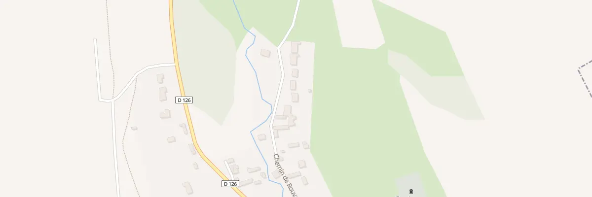 Plan du 9002 Che de Rouval à Gézaincourt